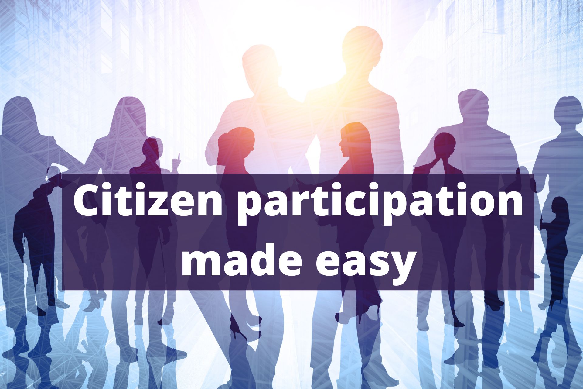 Bürgerbeteiligung bei Veranstaltungen